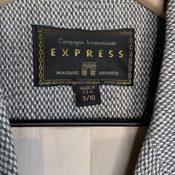 Vintage CI Express Long Sleeve Button Up Blazer - Picture 14 of 16